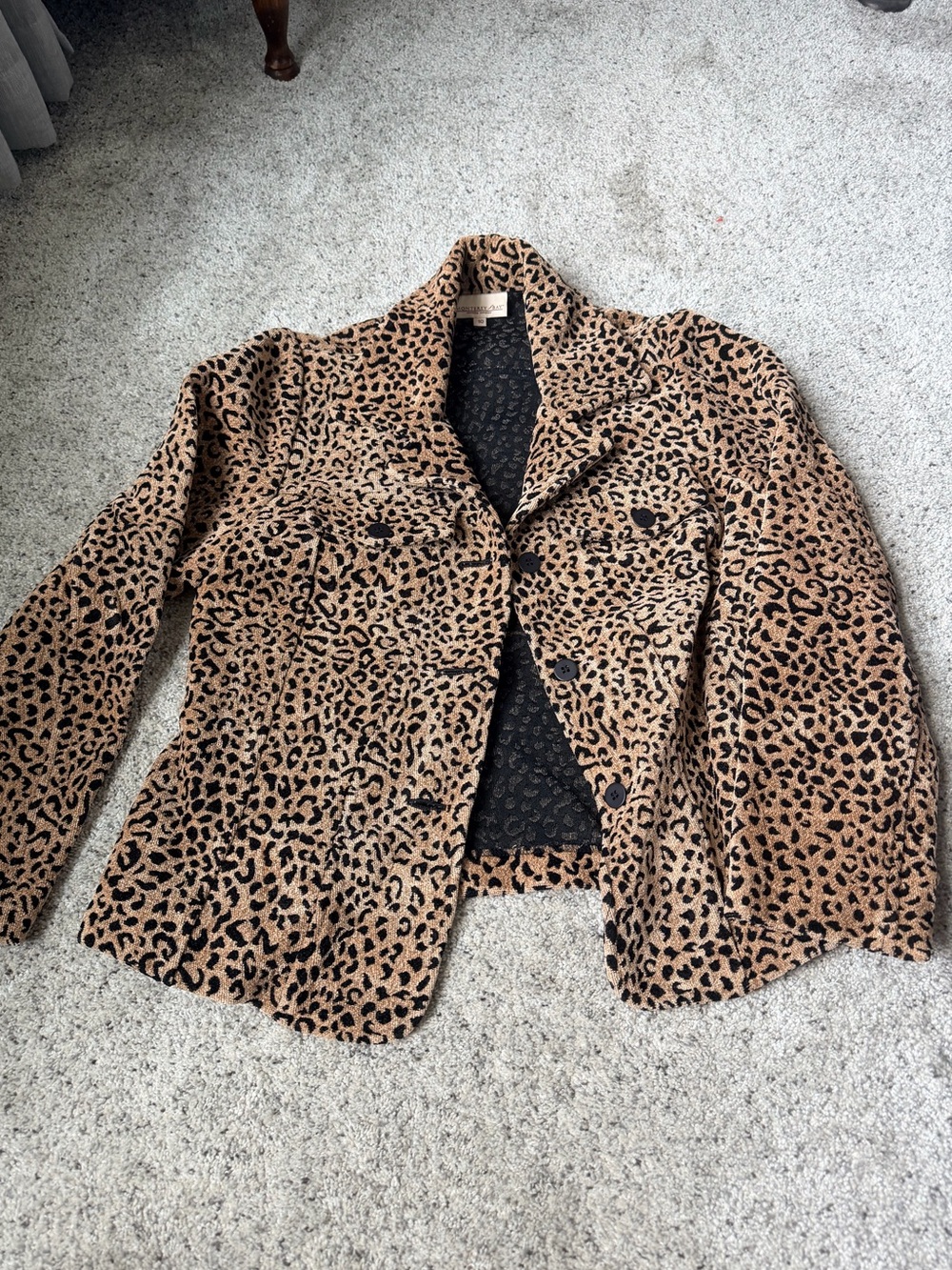 Monterey Bay Leopard Print Jacket